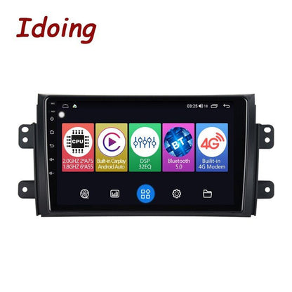 Idoing 9inch Android 12 Radio Head Unit For Suzuki SX4 1 2006-2014 Fiat Sedici 189 2005-2014