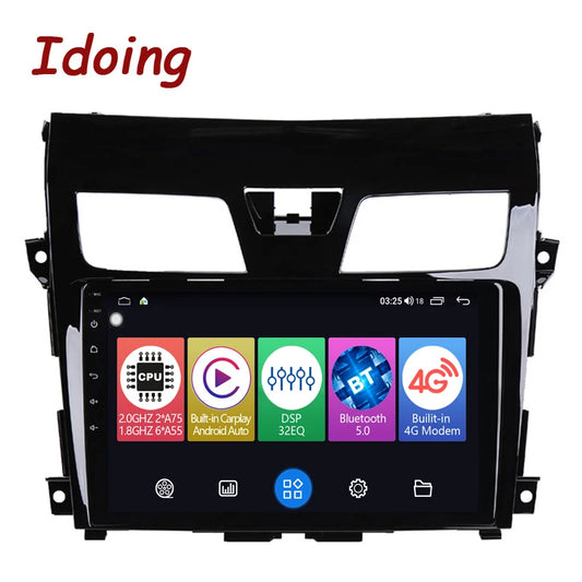 Idoing 9inch Android 12 Radio Head Unit For Nissan Teana J33 2013-2015