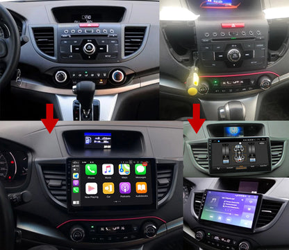 Idoing 10.2inch Android 12 Radio Head Unit For Honda CRV CR-V 4 RM RE 2011-2015