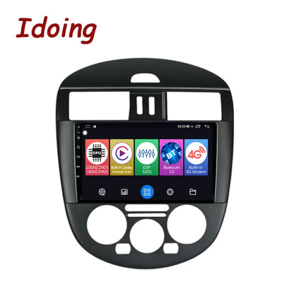 Idoing 9inch Android 12 Radio Head Unit For Nissan Serena Tiida 2011-2015