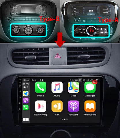 Idoing 9inch Android 12 Radio Head Unit For Kia Soul 2 PS 2013-2019