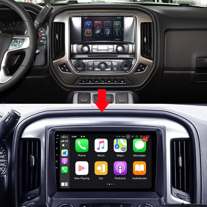 Idoing 9inch Android 12 Radio Head Unit For Chevrolet Silverado GMTK2 Colorado GMC Sierra VIA Vtrux Truck 2013-2019