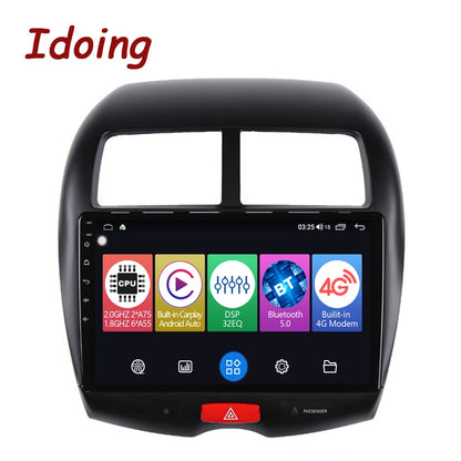 Idoing 9inch Android 12 Radio Head Unit For Mitsubishi ASX 2010-2018