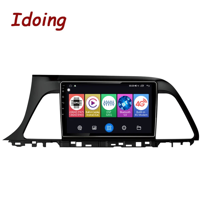 Idoing 10.2inch Android 12 Radio Head Unit For Hyundai Sonata 2015 2016 2017