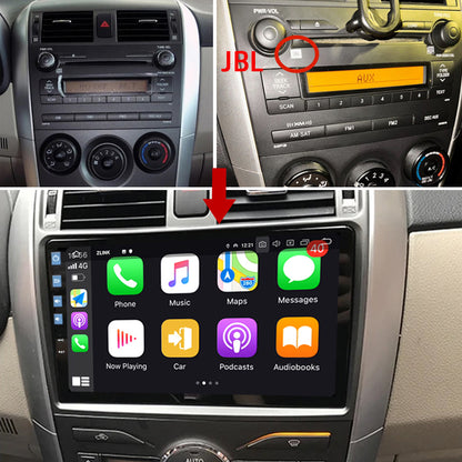 Idoing 9inch Android 12 Radio Head Unit For Toyota Corolla 10 2006-2013