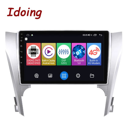 Idoing 10.2inch Android 12 Radio Head Unit For Toyota Camry 7 XV 50 55 2011-2014