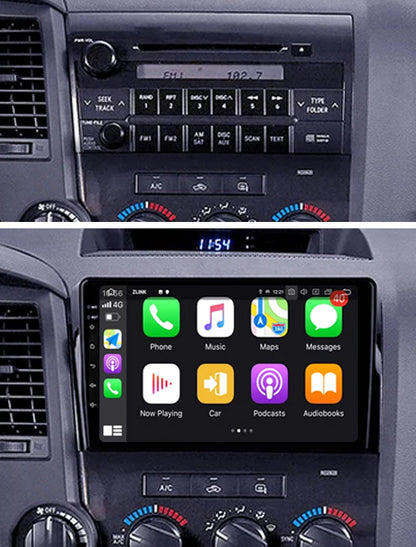 Idoing 10.2inch Android 12 Radio Head Unit For Toyota Tundra XK50 2007-2013 Sequoia XK60 2008-2017