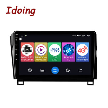 Idoing 10.2inch Android 12 Radio Head Unit For Toyota Tundra XK50 2007-2013 Sequoia XK60 2008-2017