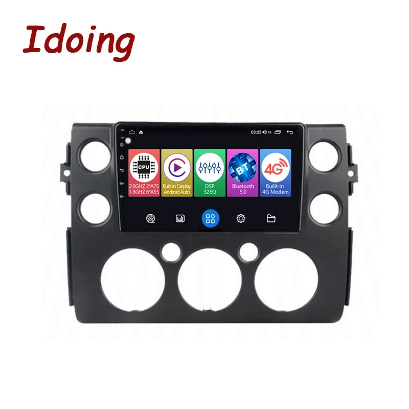 Idoing 9inch Android 12 Radio Head Unit For Toyota FJ Cruiser J15 2006-2020