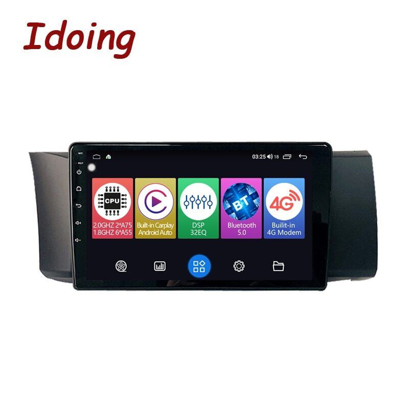 Idoing 9inch Android 12 Radio Head Unit For Subaru BRZ/Scion FRS/Toyota-GT86