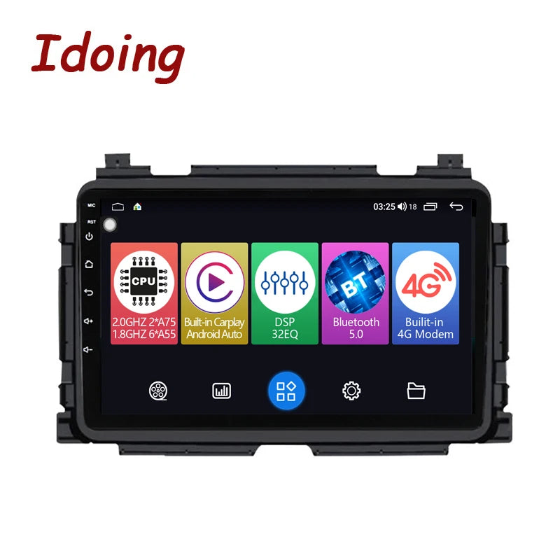 Idoing 9inch Android 12 Radio Head Unit For Honda Vezel HR-V HRV HR V 2015-2017