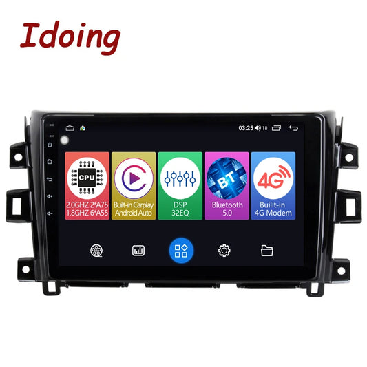 Idoing 10.2inch Android 12 Radio Head Unit For Nissan NAVARA Frontier NP300 2011-2016