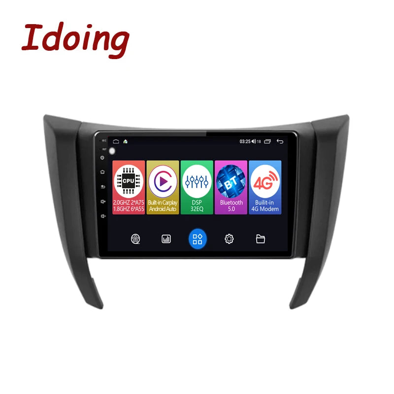 Idoing 9inch Android 12 Radio Head Unit For Nissan Navara D23 IV 4 2014-2021