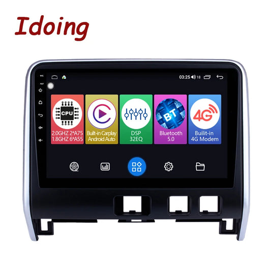 Idoing 10.2inch Android 12 Radio Head Unit For Nissan Serena 5 C27 2016-2019 V C27 2016 - 2021