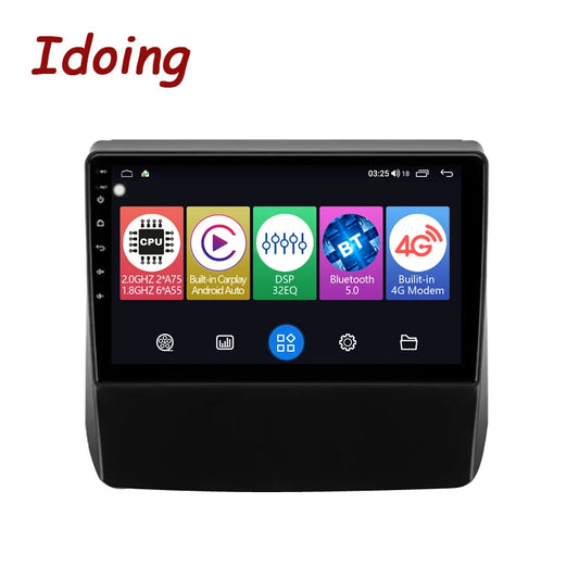 Idoing 9inch Android 12 Radio Head Unit For Subaru Impreza XV Forester 5 2018-2021