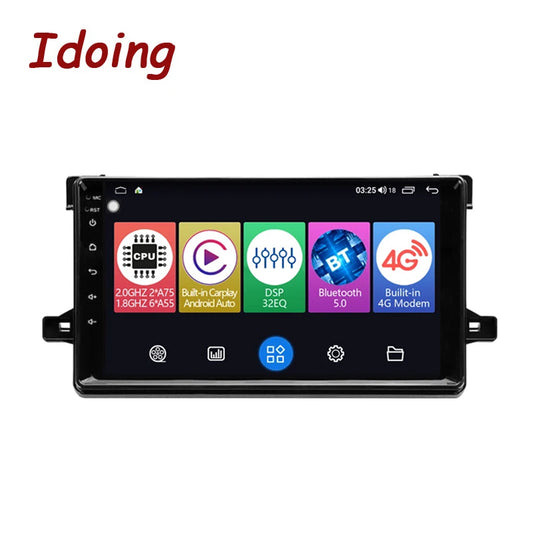 Idoing 9inch Android 12 Radio Head Unit For Toyota Prius XW50 2015-2020