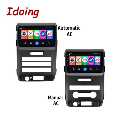 Idoing 9inch Android 12 Radio Head Unit For Ford F150 P415 Raptor 2008-2014
