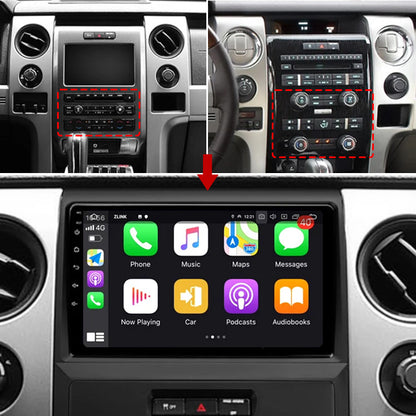 Idoing 9inch Android 12 Radio Head Unit For Ford F150 P415 Raptor 2008-2014