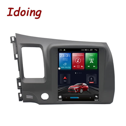 Idoing 9.7inch Android 12 Radio Head Unit For Honda Civic 8 FK FN FD 2005-2012