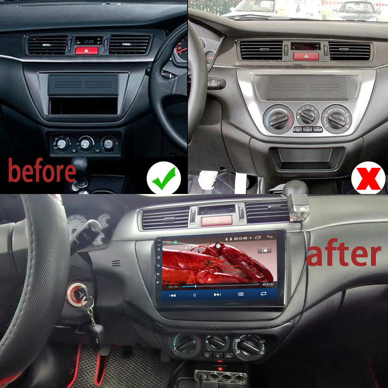 Idoing 9inch Android 12 Radio Head Unit For Mitsubishi lancer ix 2006-2010