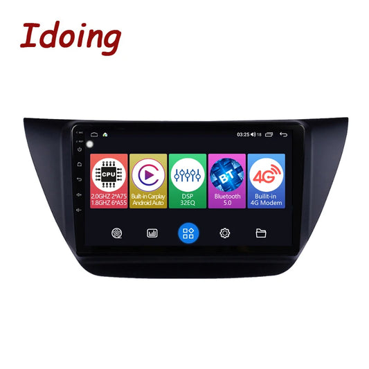 Idoing 9inch Android 12 Radio Head Unit For Mitsubishi lancer ix 2006-2010