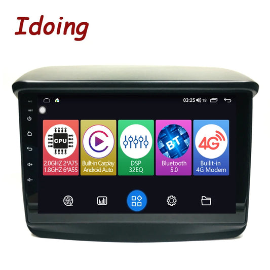 Idoing 9inch Android 12 Radio Head Unit For Mitsubishi Pajero Sport 2013