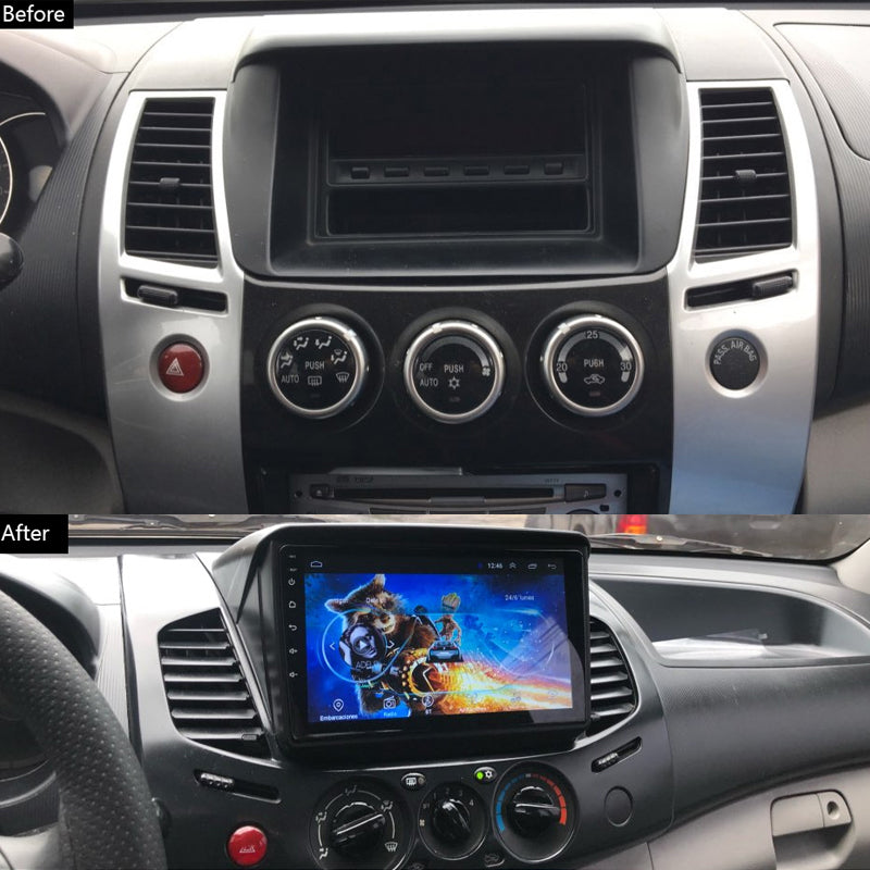 Idoing 9inch Android 12 Radio Head Unit For Mitsubishi Pajero Sport 2013