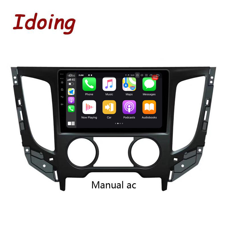 Idoing 9inch Android 12 Radio Head Unit For Mitsubishi Triton 2015-2019