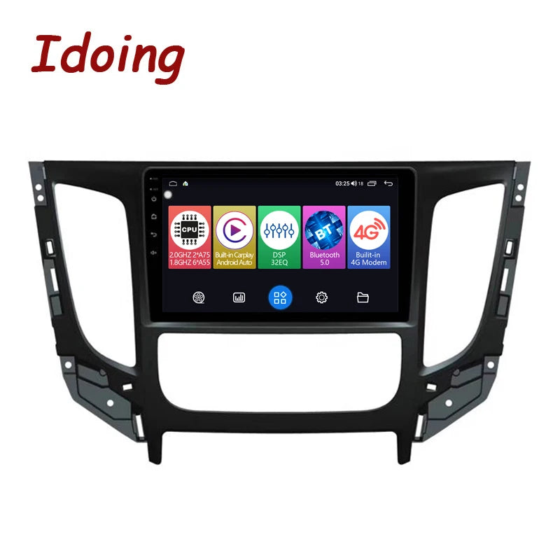 Idoing 9inch Android 12 Radio Head Unit For Mitsubishi Triton 2015-2019