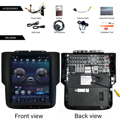 Idoing 10.4inch Android Radio Head Unit For Dodge RAM 2013-2018