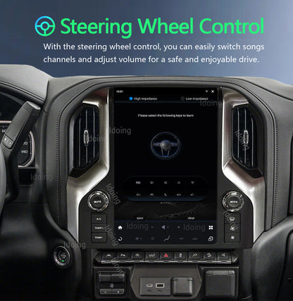 Idoing 12.95inch Android Radio Head Unit For Chery Chevrolet Silverado GMC Sierra 2019-2023