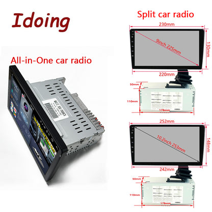Idoing 10.2inch Android 13 Radio Head Unit Universal For Toyota Honda VW Hyundai Kia LADA FIAT Jeep