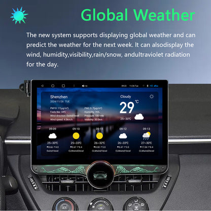 Idoing 11.5 inch Android 13 Qualcomm Chip Radio Head Unit For Subaru Toyota Nissan Hyundai Ford Volkswagen Mazda Kia Universal Car Radio