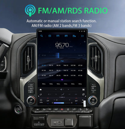 Idoing 15.6inch Android 13 Radio Head Unit For Chery Chevrolet Silverado GMC Sierra 2019-2023