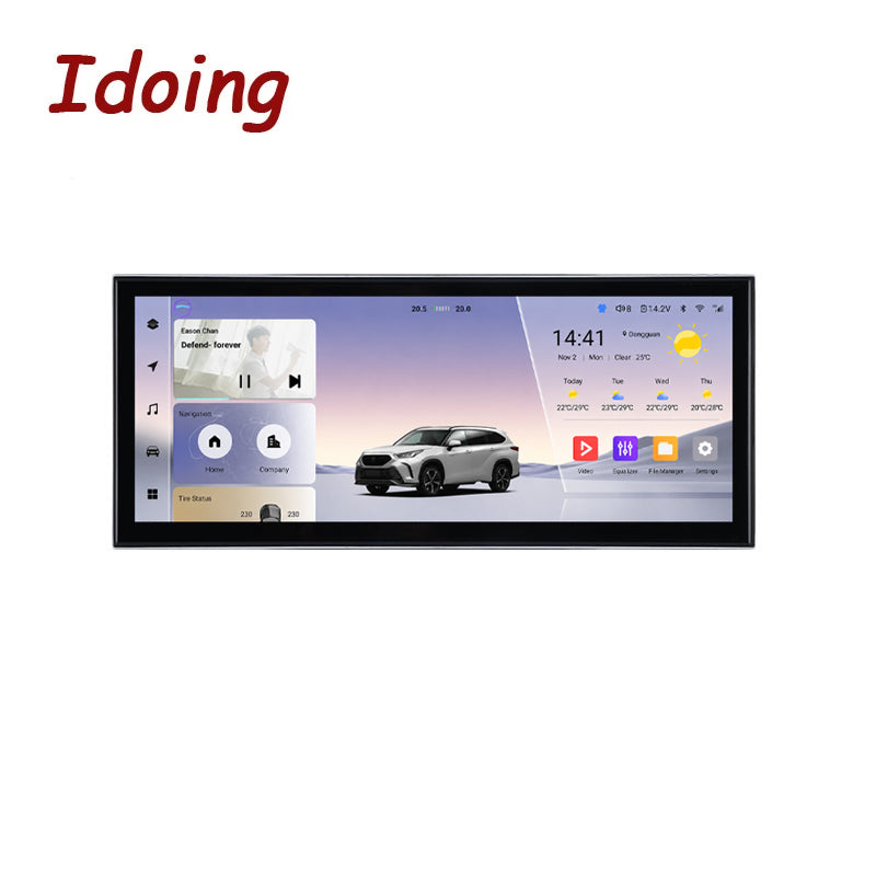 Idoing 12.3inch Android 13 Radio Head Unit 6GB+128GB For Jeep Wrangler 2010-2018