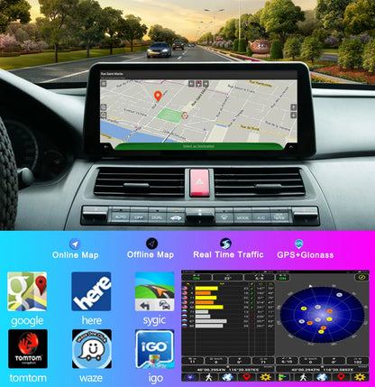 Idoing 12.3inch Android 12 Radio Head Unit For Honda Accord 8 2008-2012