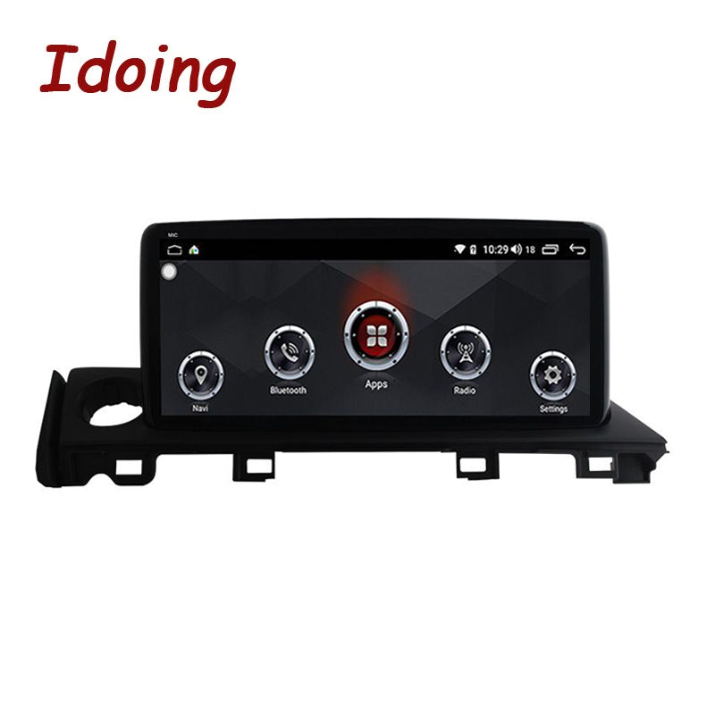 Idoing 12.3inch Android Radio Head Unit 4GB+128GB For Mazda 6 2013-2018