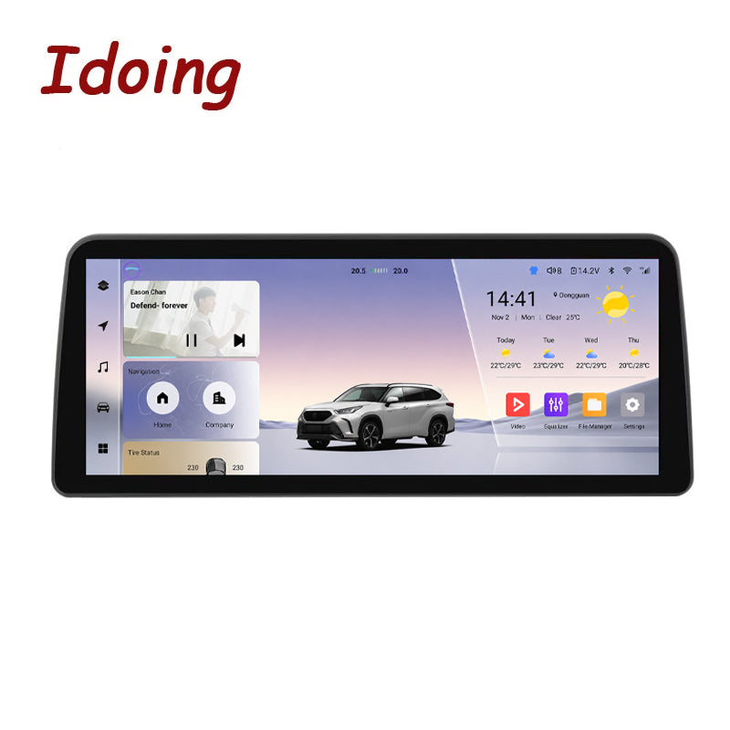 Idoing 12.3inch Android 13 Radio Head Unit 6GB+128GB For Honda Accord 2018-2022