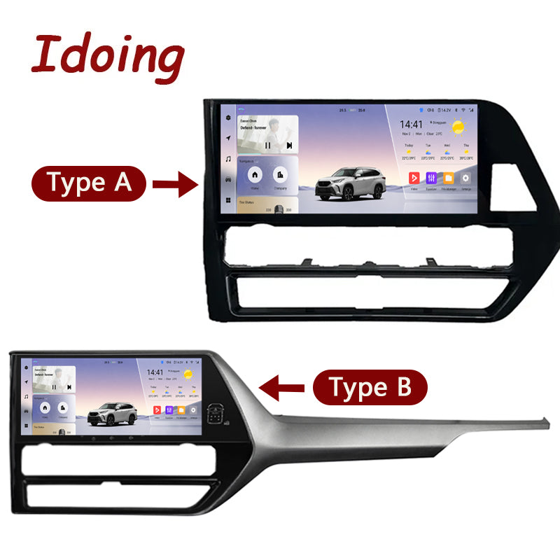 Idoing 10,2 Zoll Android 12 Radio-Haupteinheit für Toyota RAV 4 XA50 2019-2020