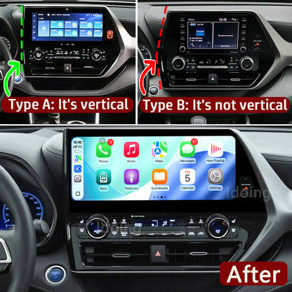 Idoing 10,2 Zoll Android 12 Radio-Haupteinheit für Toyota RAV 4 XA50 2019-2020