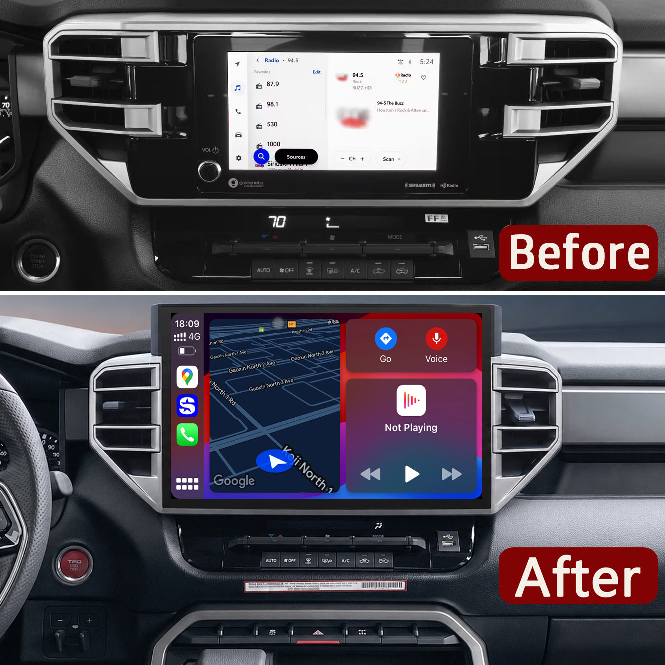 Idoing 10,2 Zoll Android 12 Radio-Headunit für GMC Yukon3 GMT 900 für Chevrolet Tahoe 3 III GMT900 2006-2014