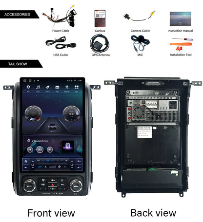 Idoing 12.1inch Android Radio Head Unit For 2013 2014 Ford F150
