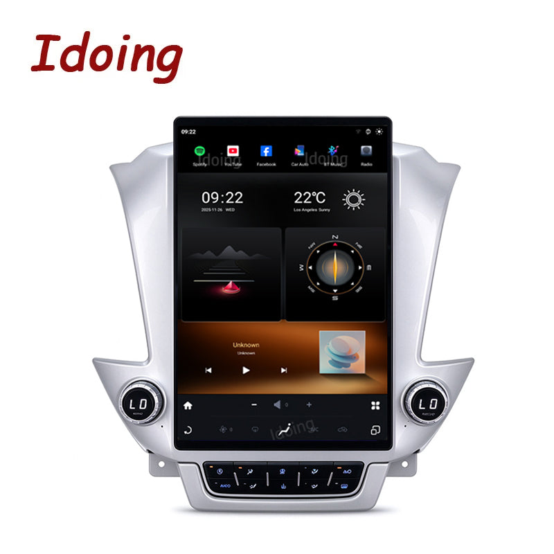 Idoing 12.95inch Android Radio Head Unit Qualcomm Chip For Chevrolet Tahoe GMC Yukon Denali 2015-2019