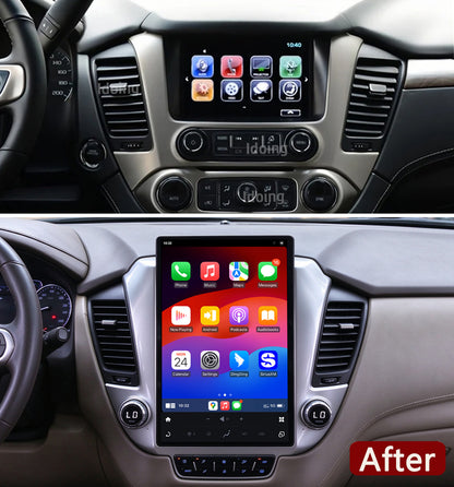 Idoing 12.95inch Android Radio Head Unit Qualcomm Chip For Chevrolet Tahoe GMC Yukon Denali 2015-2019