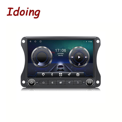 Idoing 10inch Android Auto Apple Carplay Radio Head Unit For Jeep Wrangler & Gladiator 2018-2023