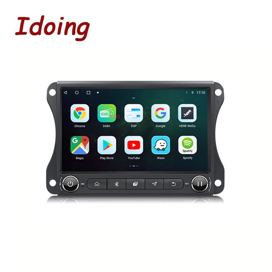 Idoing 10inch Android Auto Apple Carplay Radio Head Unit For Jeep Wrangler & Gladiator 2018-2023