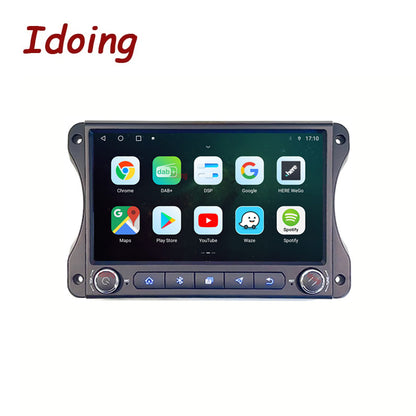 Idoing 10inch Android Auto Apple Carplay Radio Head Unit For 2018 Jeep Wrangler