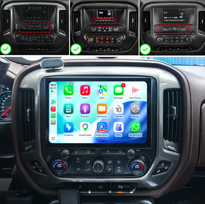Idoing 11.5 inch Android 13 Radio Head Unit 6GB+128GB For Chevrolet Silverado GMC Sierra 2014-2018