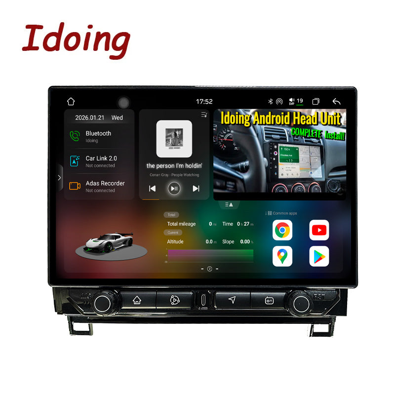 Idoing 11.5 inch Android 13 Radio Head Unit 6GB+128GB For Toyota Tundra 2007-2013 Toyota Sequoia 2008-2019