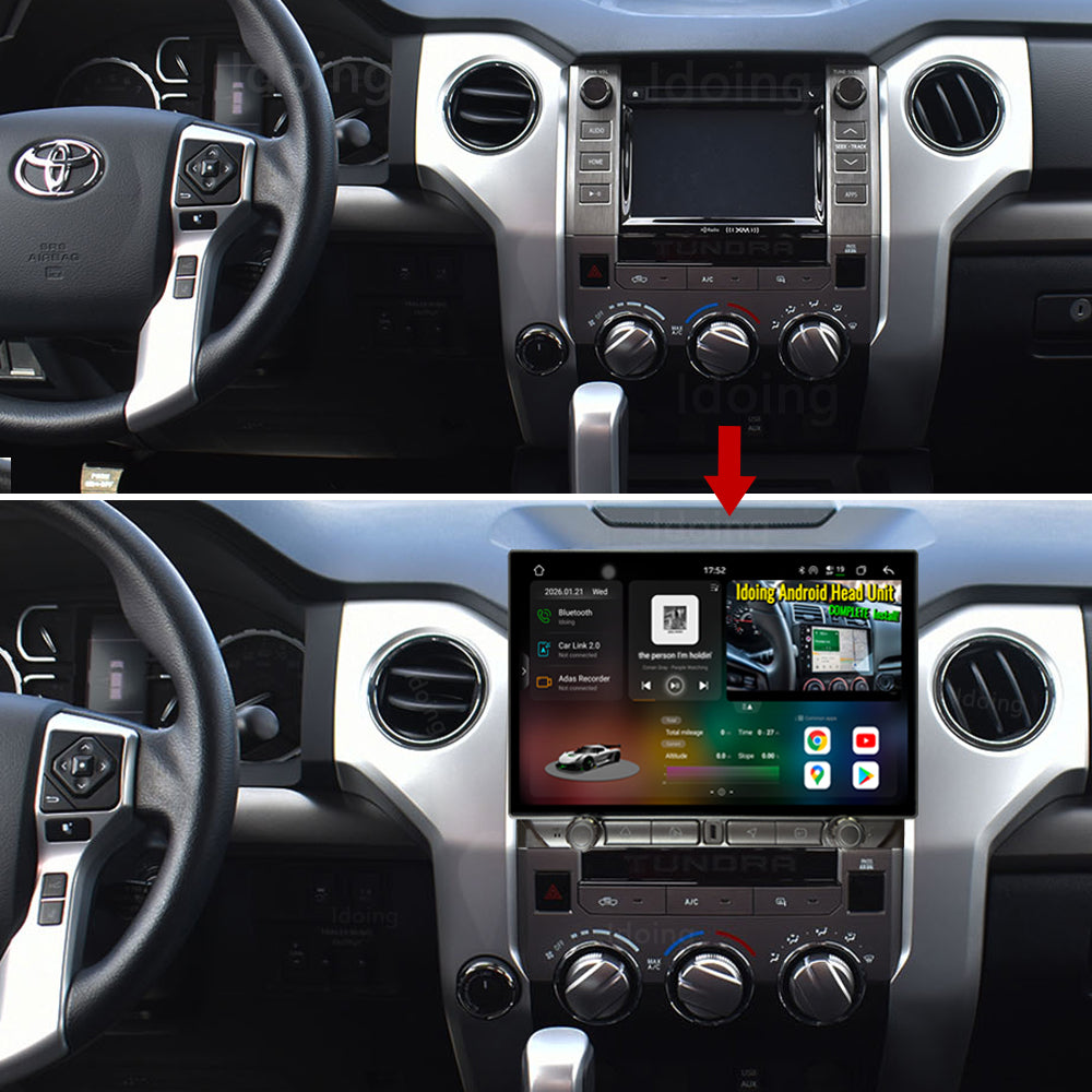 Idoing 11.5 inch Android 13 Radio Head Unit 6GB+128GB For Toyota Tundra XK50 2014-2021